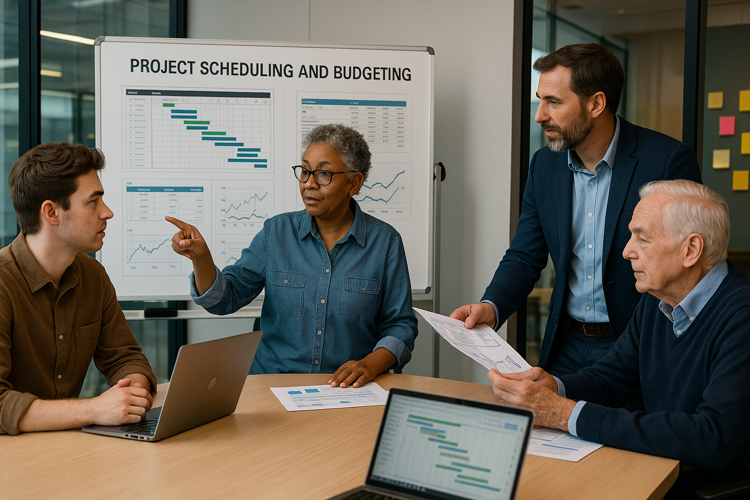 Project Scheduling and Budgeting